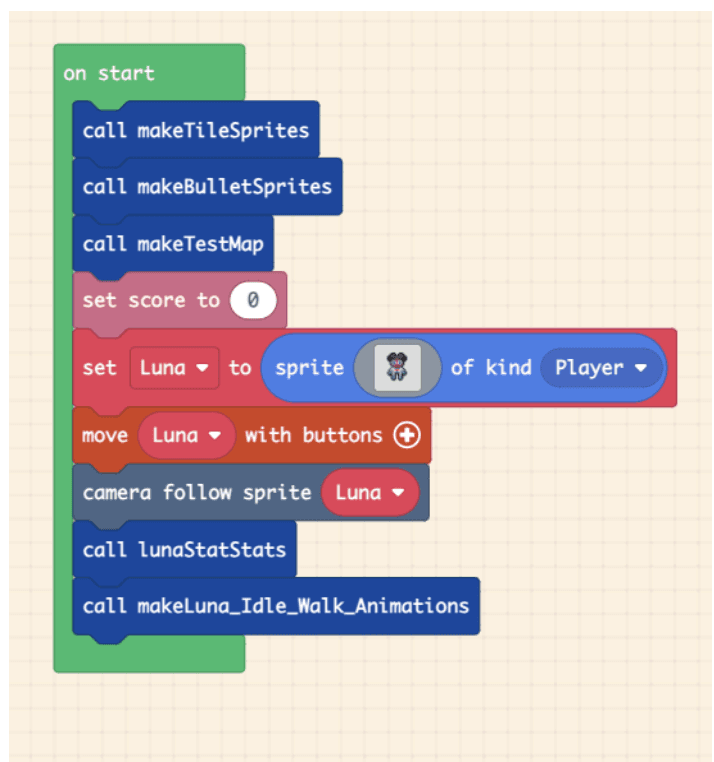 Code Block Interface